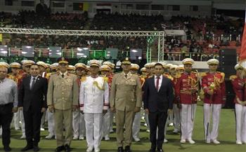 الموسيقات العسكرية المصرية تشارك في الاحتفال بالعيد الوطني الـ51 للكاميرون 