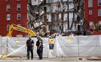 5 مفقودين في انهيار مبنى سكني بولاية أيوا الأمريكية