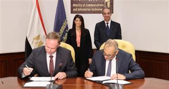 وزيرا التعاون الدولي والاتصالات يشهدان توقيع اتفاقية منحة أمانية لدعم الحكومة الإلكترونية