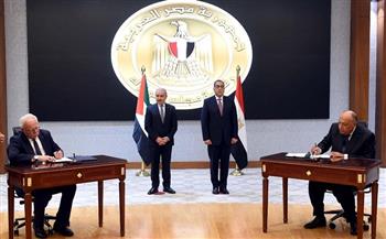 توقيع عدد من الوثائق بين مصر وفلسطين على هامش مباحثات موسعة برئاسة مدبولي وأشتية