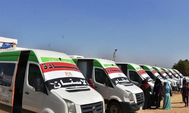 «الصحة» تطلق قافلة طبية ضمن مبادرة حياة كريمة