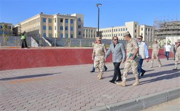 الرئيس السيسي يتفقد الأكاديمية العسكرية المصرية صباح اليوم