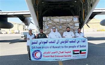 طائرة ثانية ضمن الجسر الجوي الكويتي لإغاثة السودان بحمولة 10 أطنان من المواد الطبية