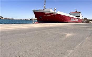 تداول 10 آلاف طن و 610 شاحنة بضائع عامة ومتنوعة بموانئ البحر الأحمر
