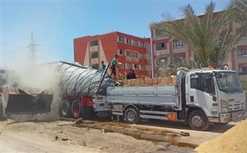 محافظ بني سويف: فتح الطريق الدائري في ببا بعد سقوط عبوات زيت
