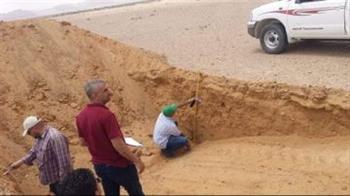 لجنة من «بحوث الصحراء» تفحص عينات التربة بقرى الحسنة بشمال سيناء