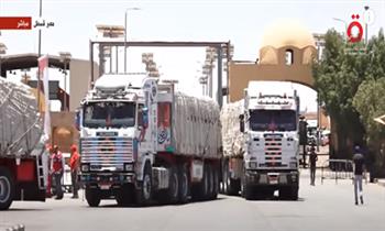 أكثر من 60 ألف عابر.. «قسطل» يستقبل عشرات الحافلات القادمة من السودان