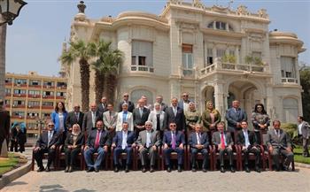 وزيرا السياحة والتعليم العالي ورئيس جامعة عين شمس يفتتحون متحف قصر الزعفران الأثري