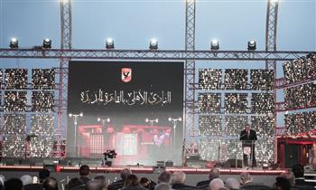 إذاعة فيلمًا تسجيليًا عن منشآت الأهلي خلال افتتاح فرع القاهرة الجديدة