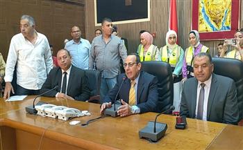 محافظ شمال سيناء يودع حجاج قرعة وزارة الداخلية