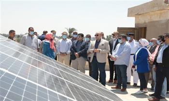 محافظ بني سويف يؤكد أهمية التوسع في إنشاء محطات الطاقة الشمسية 