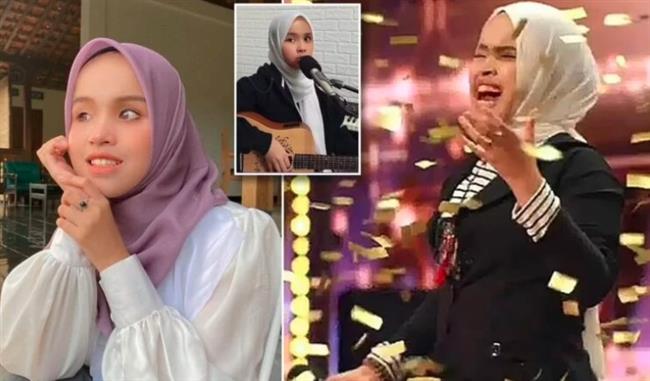 بصوت ملائكي.. شابة كفيفة محجبة تسحر جمهور برنامج أمريكي شهير