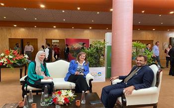  وزيرة التخطيط تلتقي وزير الاقتصاد العماني لبحث سبل التعاون الفني بين البلدين