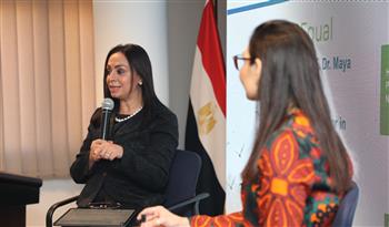 مايا مرسي تشارك في لقاء تمكين المرأة بغرفة التجارة الأمريكية بمصر