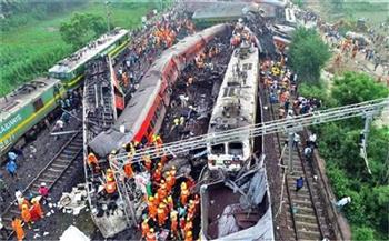 ارتفاع حصيلة ضحايا حادث تصادم 3 قطارات في الهند إلى 289 شخصا