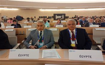 وزير العمل والسفير إيهاب جمال الدين يشاركان في قمة «عالم العمل» بجنيف