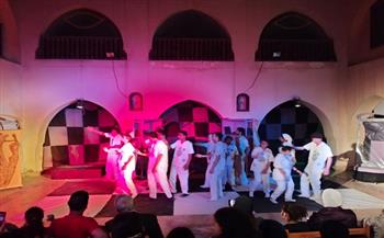 فرقة مكتبة الشطب بأسوان تقدم «الجريمة» بمسرح الرديسية
