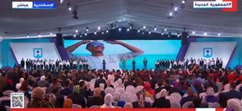 الرئيس السيسي يشهد فعاليات المؤتمر الوطني للشباب «فيديو»