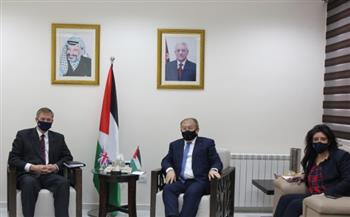 فلسطين وبريطانيا تبحثان آليات تطوير علاقات التعاون الاقتصادي