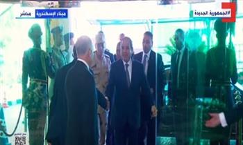 الرئيس السيسي يصل مقر افتتاح محطة تحيا مصر متعددة الأغراض (فيديو)