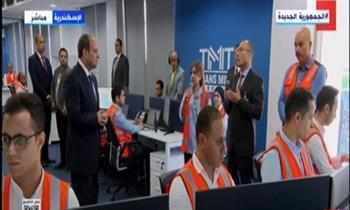 عاجل.. الرئيس السيسي يجري جولة تفقدية بمحطة مياه تحيا مصر (فيديو)