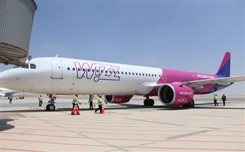 مطار سفنكس الدولي يستقبل أولى رحلات شركة Wiz Air