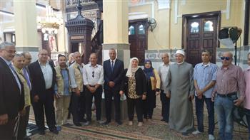 افتتاح مسجد وضريح الفضل بن العباس الشهير بمسجد سيدي شبل بمحافظة المنوفية