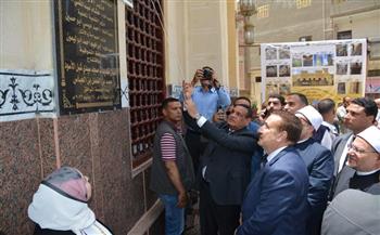 وزيرا الأوقاف والتنمية المحلية ومحافظ المنوفية يفتتحون مسجد «سيدي محمد شبل الأسود» بعد تطويره