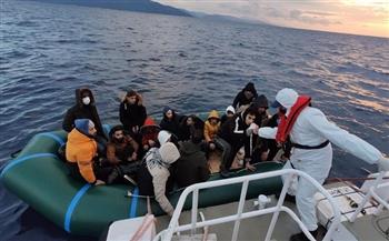 تركيا: إنقاذ 35 مهاجرا قبالة سواحل موغلا