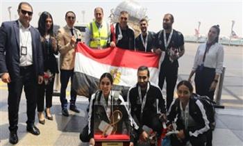 منتخب مصر للإسكواش يصل القاهرة بعد التتويج بكأس العالم