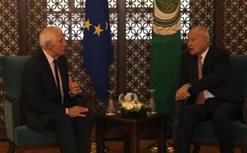 «أبو الغيط»: اتفقت مع بوريل على تعزيز العلاقات بين الجامعة العربية والاتحاد الأوروبي