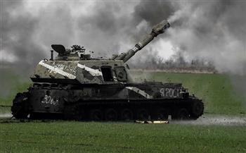 المدفعية الروسية تدمر مدرعات أوكرانية على محور زابوروجيه