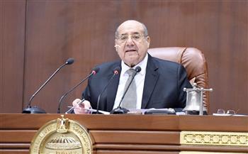 «رئيس الشيوخ» يعلن فض دور الانعقاد الثالث للمجلس 