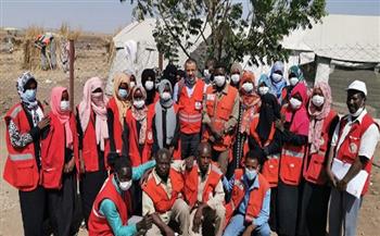 الهلال الأحمر السوداني يعلن دفن 180 جثة مجهولة الهوية