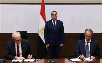 رئيس الوزراء يشهد توقيع مذكرة تفاهم بين مصر والجزائر
