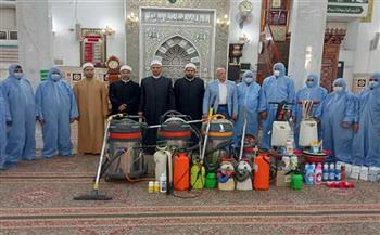 الأوقاف: انطلاق حملة النظافة بمساجد الجمهورية استعدادا لصلاة عيد الأضحى