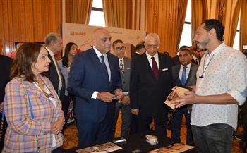 افتتاح معرض المنتجات المصرية والتراثية «اشتري فن مصري» بوزارة الخارجية