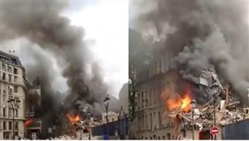 فرنسا: انفجار قوي واحتراق مبانٍ في الدائرة الخامسة بباريس