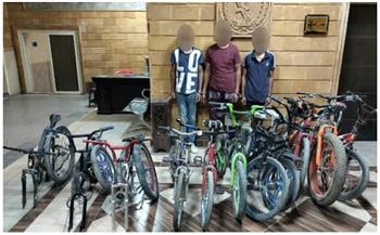 سقوط 4 عصابات لسرقة الدراجات ومتعلقات المواطنين بالقاهرة