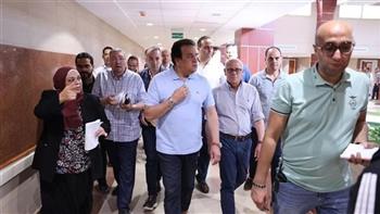 وزير الصحة يتفقد المرحلة الأولى من تطوير مستشفى الصحة النفسية ببورسعيد