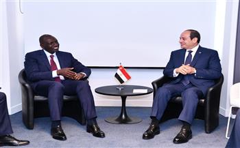 الرئيس السيسي يؤكد حرص مصر على تعزيز التعاون مع كينيا