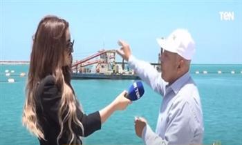 وزير النقل يكشف تفاصيل تطوير ميناء العريش (فيديو)