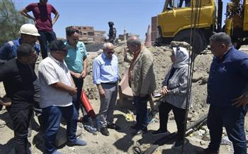 محافظ بورسعيد يتابع أعمال إعادة ضخ المياه مجددا إلى محطة الرسوة 