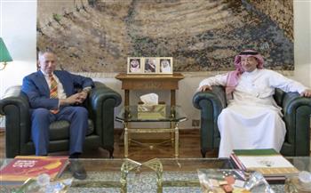نائب وزير الخارجية السعودي يستقبل السفير الأمريكي لدى المملكة