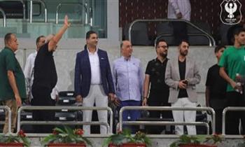 رئيس المصري يساند الفريق أمام فيوتشر في كأس الرابطة