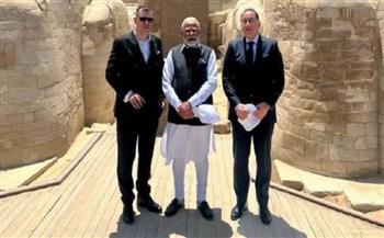 أخبار عاجلة اليوم.. رئيس الوزراء يصطحب نظيره الهندي في جولة بـ الأهرامات