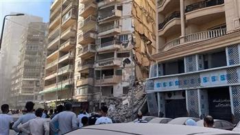 وزير الصحة يوجه برفع حالة الاستعداد في مستشفيات الإسكندرية بعد انهيار عقار ميامي
