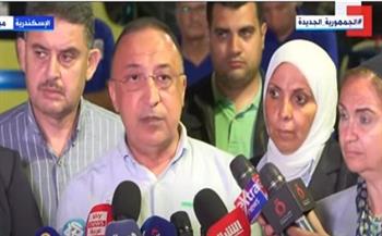 محافظ الإسكندرية: لا نعلم العدد الإجمالي للمفقودين بالعقار المنهار حتى الآن