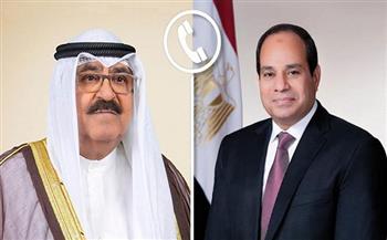 الرئيس السيسي يهنئ ولي عهد الكويت بمناسبة حلول عيد الأضحى المبارك 