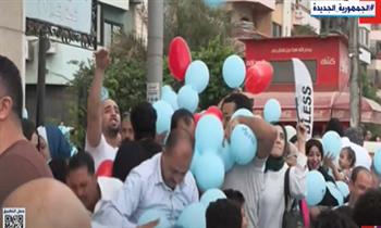 شاهد.. احتفالات المواطنين بأول أيام عيد الأضحى المبارك (فيديو)